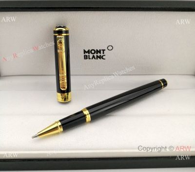 New Style Mont Blanc Pens for sale Special Edition Rollerball pen Black&Gold